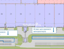 plans. Сухой склад (+18) Склад Московская обл, Дмитров, село Орудьево, ул Центральная, д 57 , 60 380 м2 фото 2